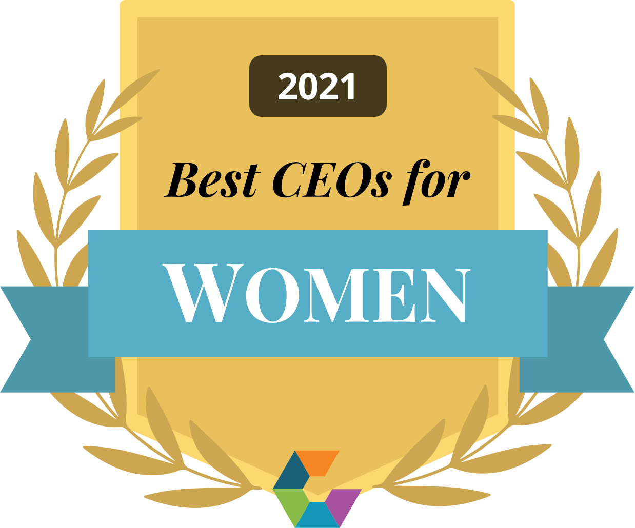 Comparably Award | Best CEO for Women 2021 | Smartsheet
