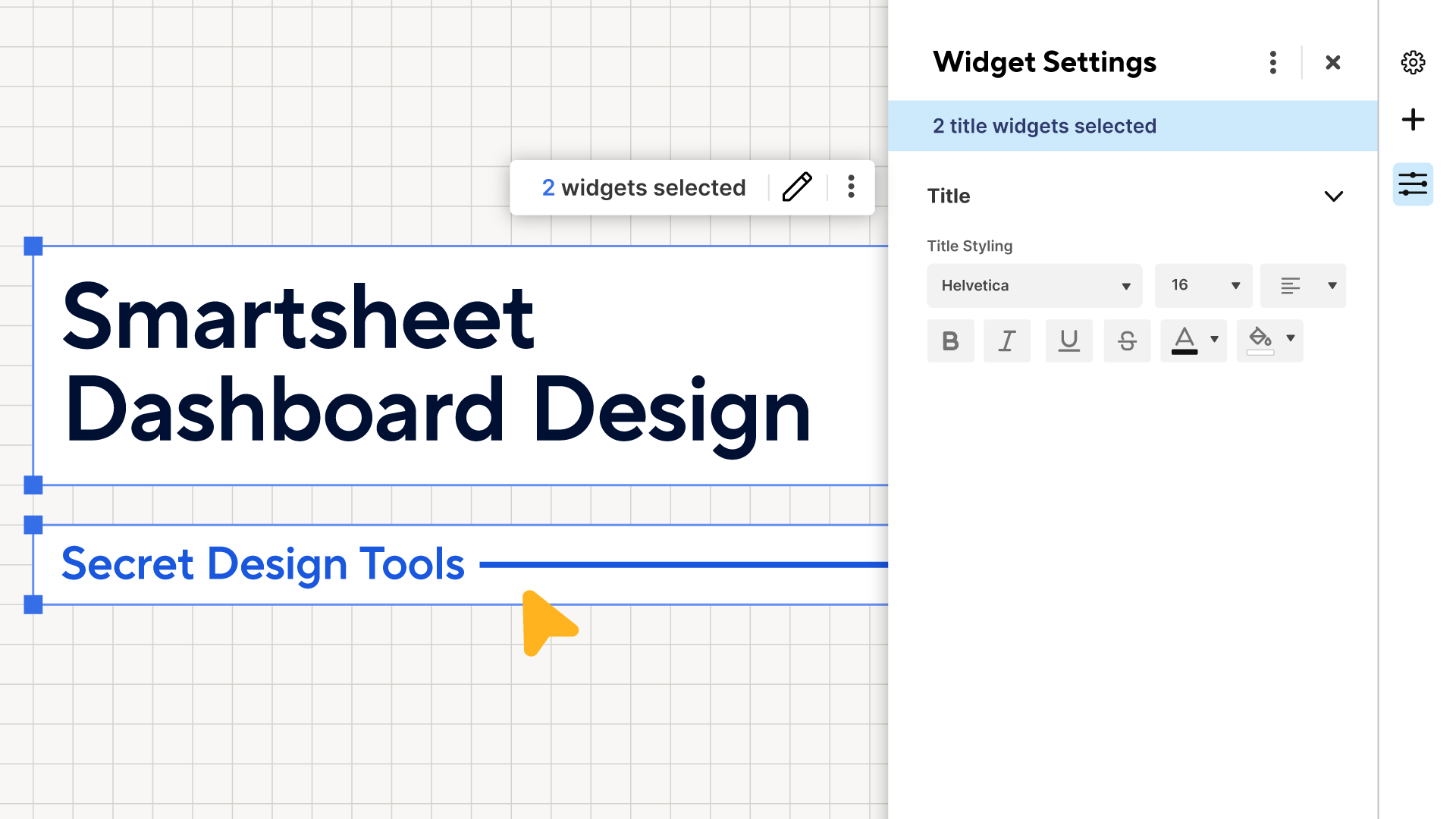 Smartsheet Dashboard Design: Secret Design Tools | Smartsheet