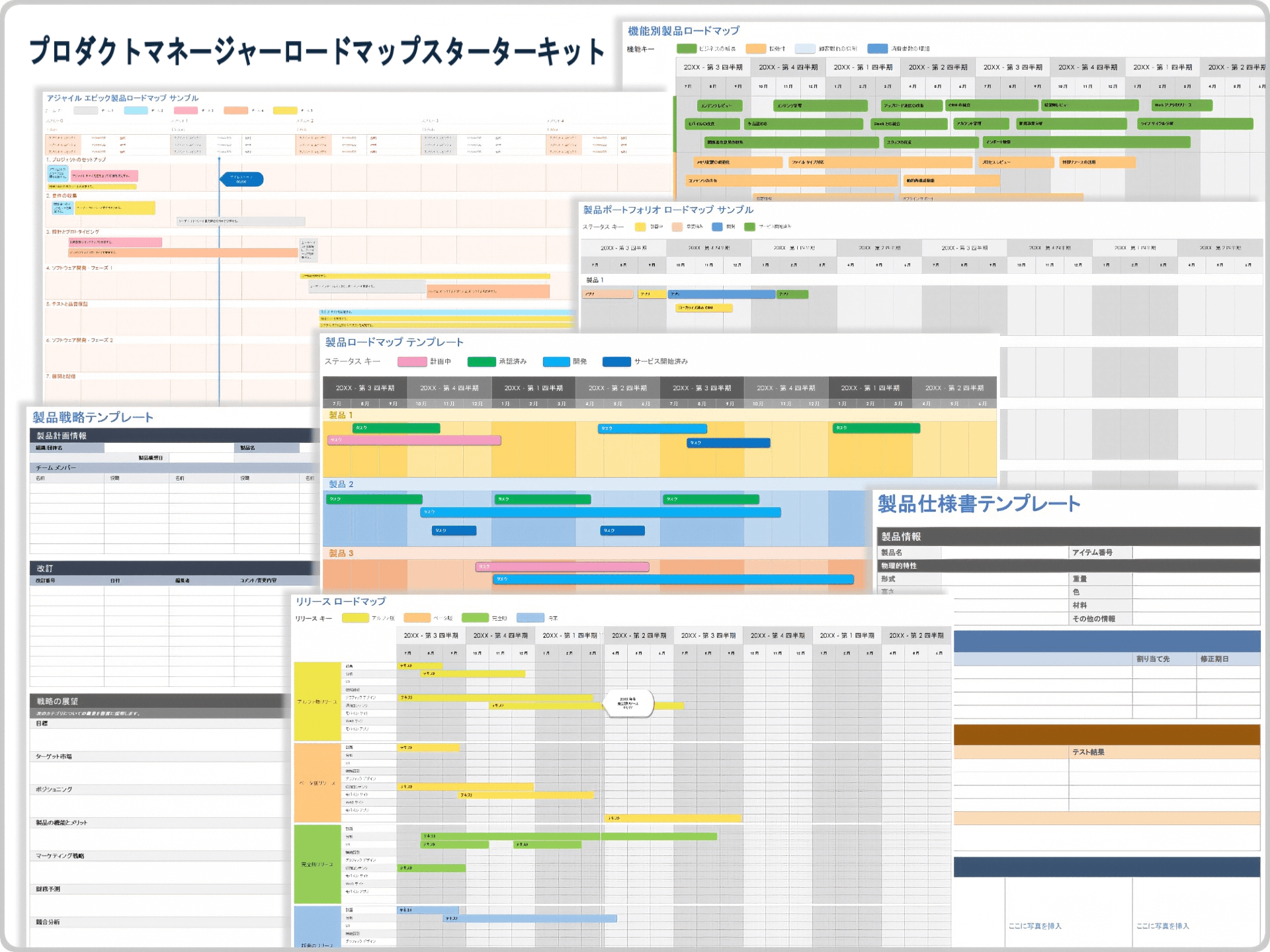 プロダクトマネージャーロードマップスターターキット