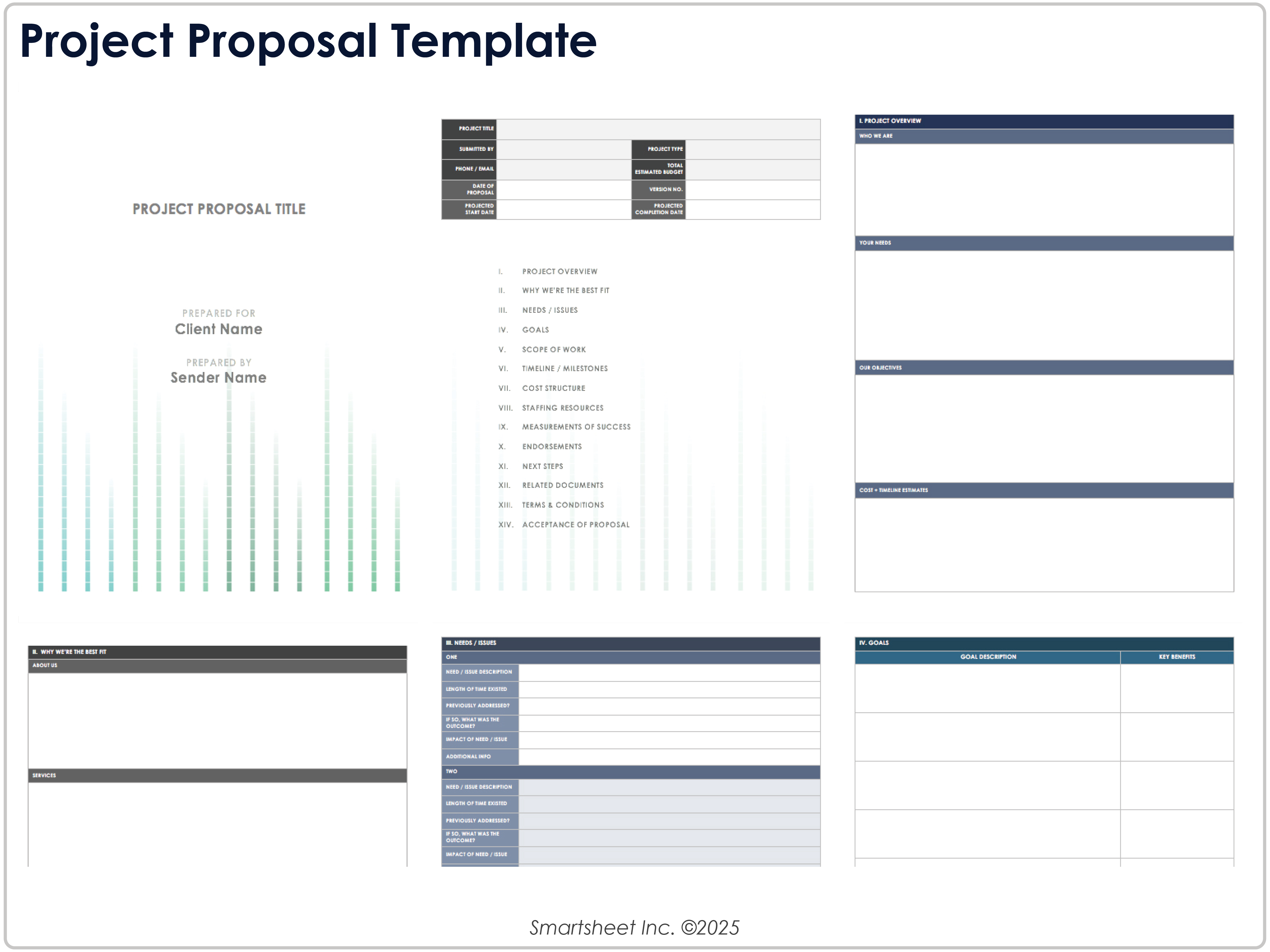 プロジェクト提案書テンプレート8781