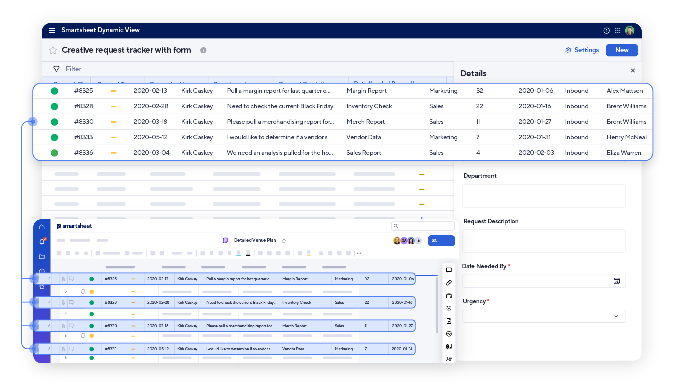 Dynamic View in Smartsheet