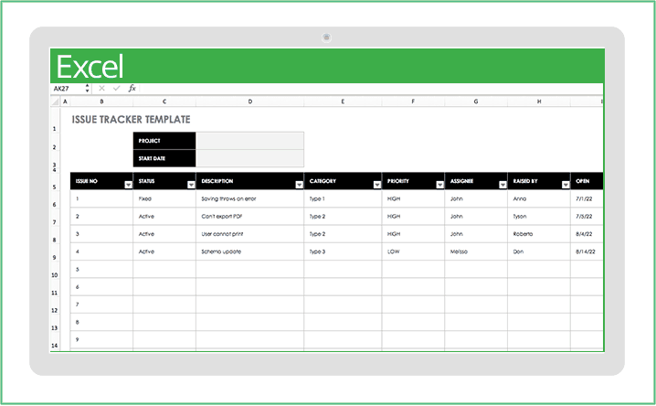Project Management-Issue-Tracker