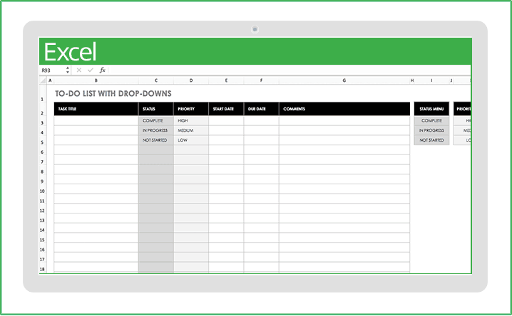 無料の Excel 用プロジェクト管理テンプレート Smartsheet