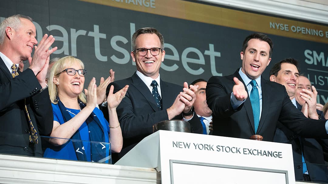 Smartsheet IPO at NYSE