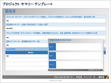  プロジェクト概要テンプレート